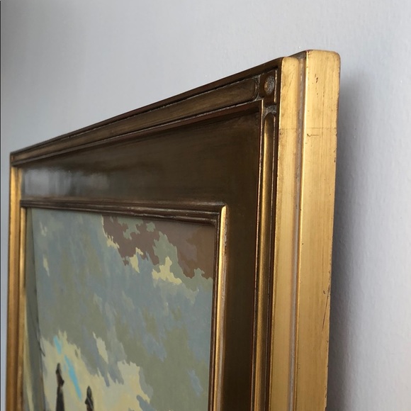 Vintage Winslow Homer paint by number and frame - Picture 6 of 6